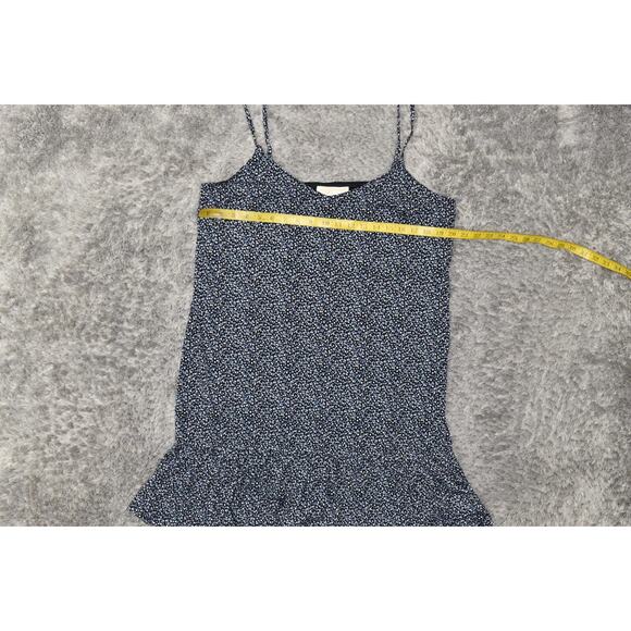 Michael Kors Black Floral V Neck Shift Dress 2XL Knee Length Sleeveless - Picture 2 of 7